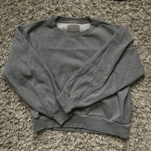 Everlane Crewneck Sweatshirt - Heather Gray - Small